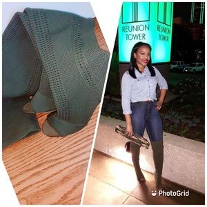 Over the knee knit Boots